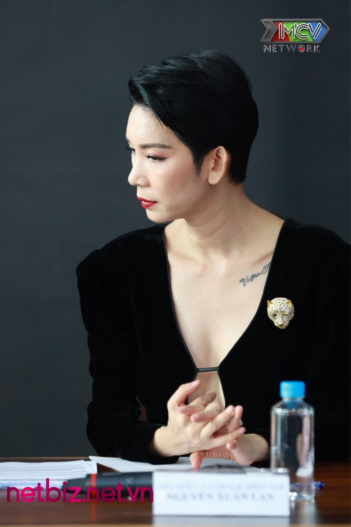 Đến tham gia casting show thời trang của NTK Hà Linh Thư, dàn mẫu trẻ được Xuân Lan truyền 