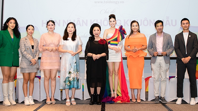 Hoa hậu Khánh Vân, NSND Bạch Tuyến và loạt nghệ sĩ đình đám cùng xuất hiện ủng hộ cộng đồng LGBTQ+