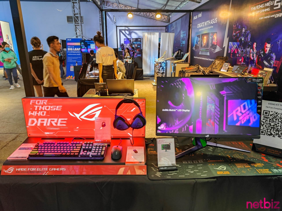 Một vòng sự kiện triển lãm công nghệ và thiết bị chơi game INTEL TECH CAMP 2022