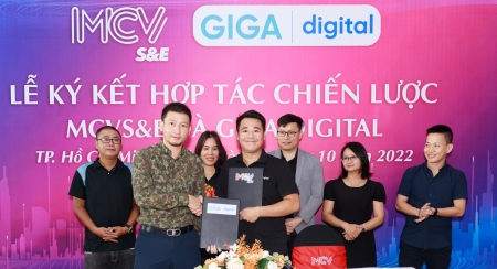 MCV S&E ký kết hợp tác truyền thông chiến lược với GIGA Digital