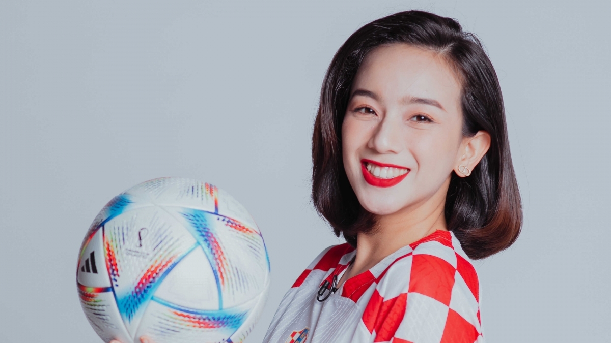 MC Mai Anh và lời tâm sự xúc động về tình yêu mãnh liệt với trái bóng tròn