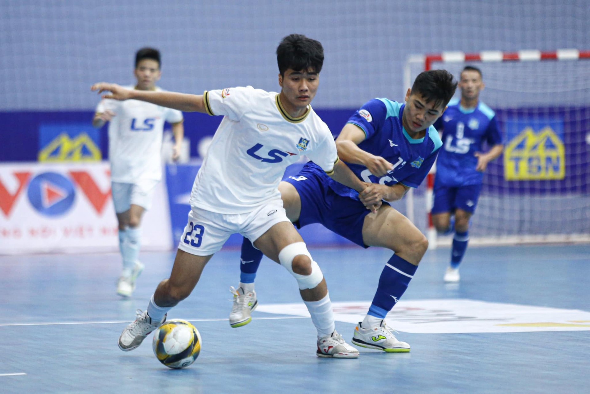 Vòng 4 Futsal HDBank VĐQG 2023: Thái Sơn Nam TP. HCM tạm chiếm ngôi đầu bảng