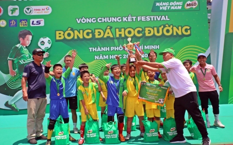 Kết quả thi đấu VCK Festival bóng đá học đường TP.HCM năm 2022-2023