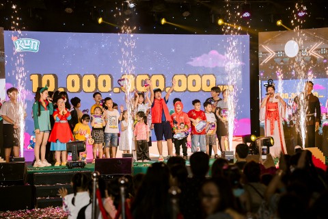 Nhiều thông điệp ý nghĩa và nhân văn cho trẻ em tại sự kiện Trung Thu do MCV phối hợp Lof Kun tổ chức