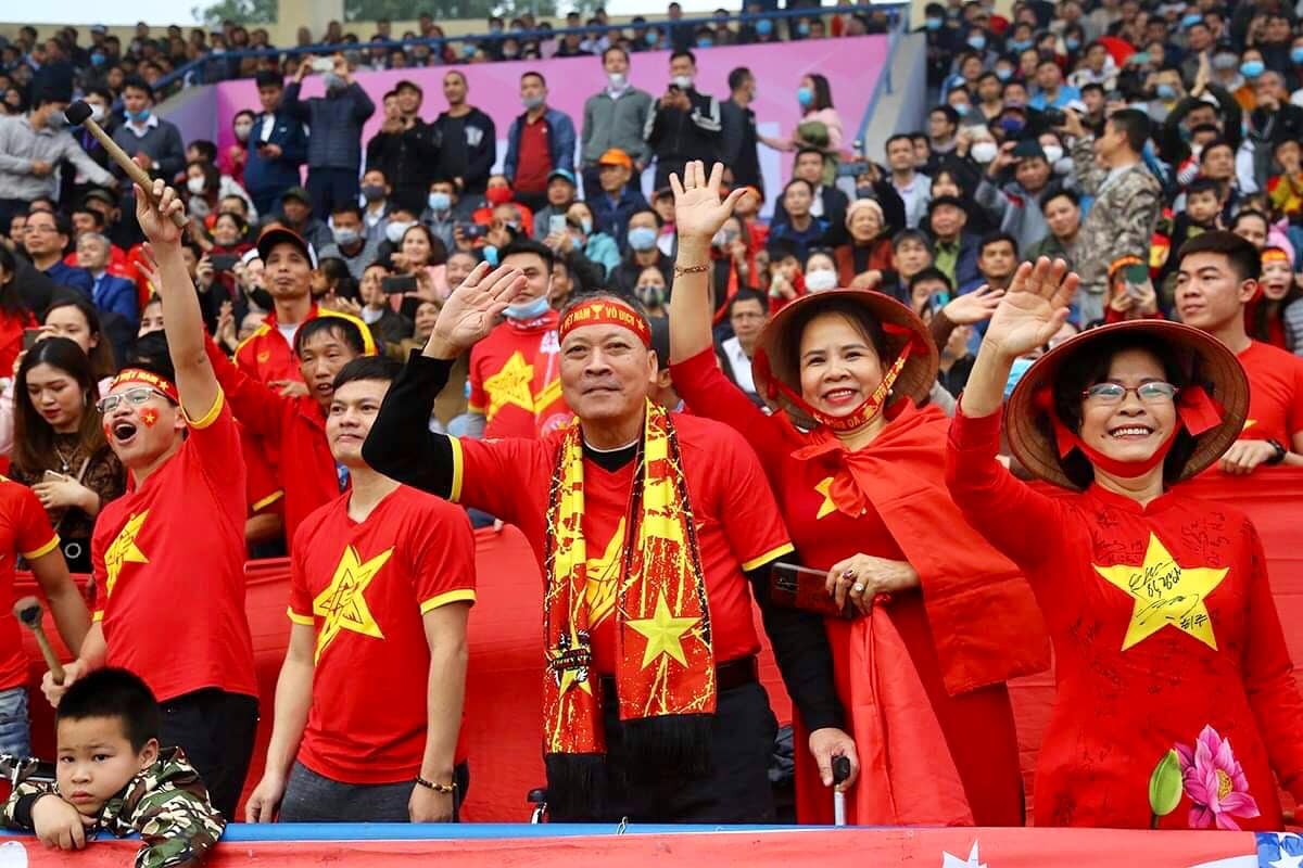 Người hâm mộ đón nhận tinh vui trước trận gặp Trung Quốc ở vòng loại World Cup